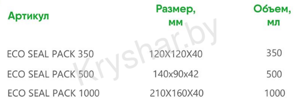 4 размеры .