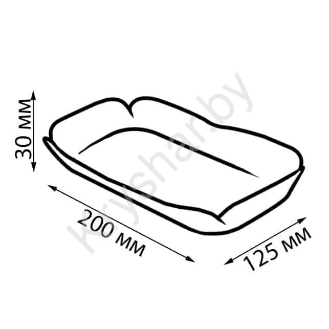 лоток для еды дер 200х125_2